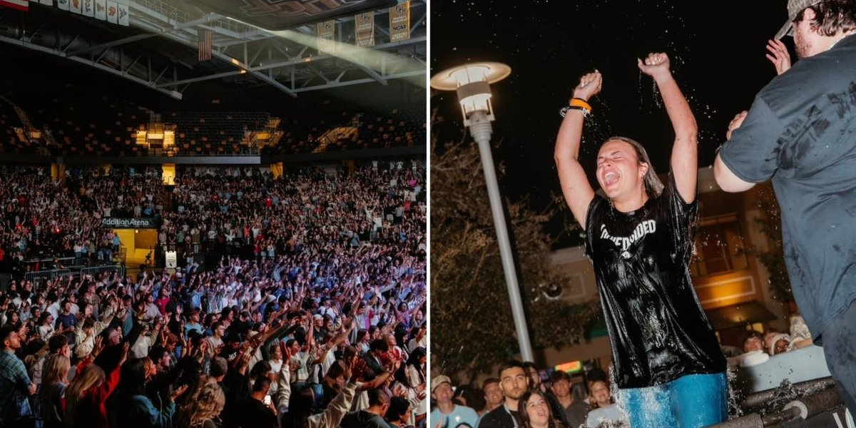 1.600 jovens se convertem ao cristianismo em universidade nos EUA