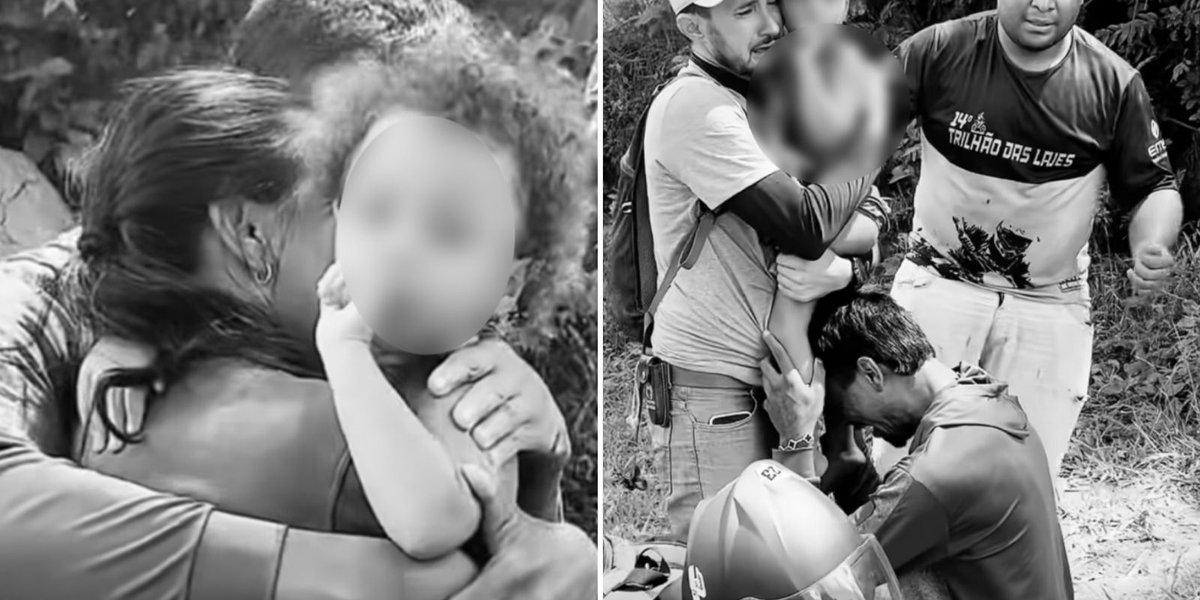 Família encontra e agradece por menina de 4 anos perdida em Minas Gerais