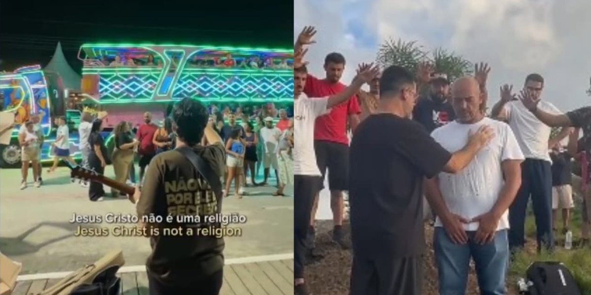 Ex-motorista da Carreta Furacão se converte após evangelização