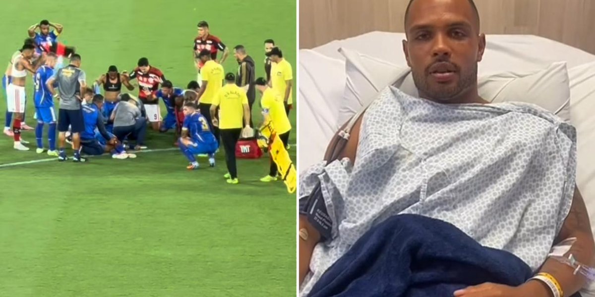 Rivalidade zero: atletas se unem em oração por jogador que convulsionou no Maracanã