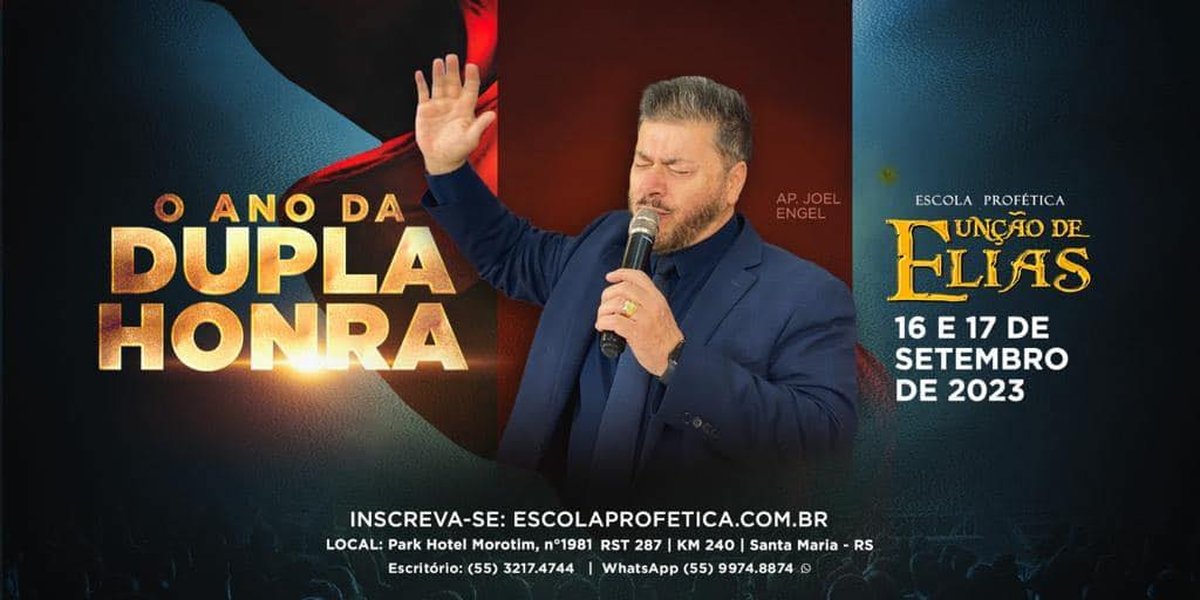 Escola Profética Unção de Elias realiza edição 2023 em setembro