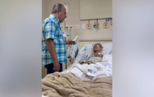 Silas Malafaia visita Marquinhos Menezes em tratamento contra câncer