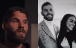 Jogador de futebol emociona ao falar de fé em funeral da esposa: "Nos encontraremos na eternidade"