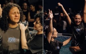 Igreja batiza mais de 400 em Santa Catarina com famílias inteiras convertidas