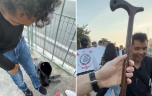 Homem é curado de lesão no pé após oração em jogo do Corinthians