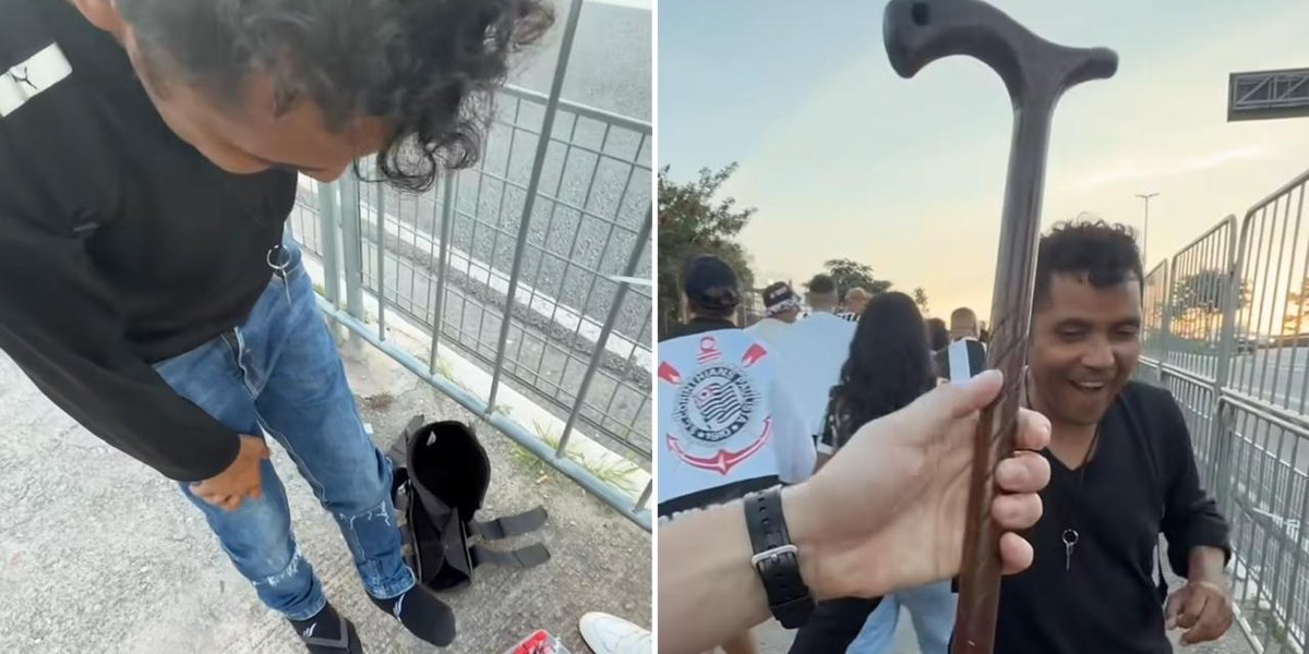 Homem é curado de lesão no pé após oração em jogo do Corinthians