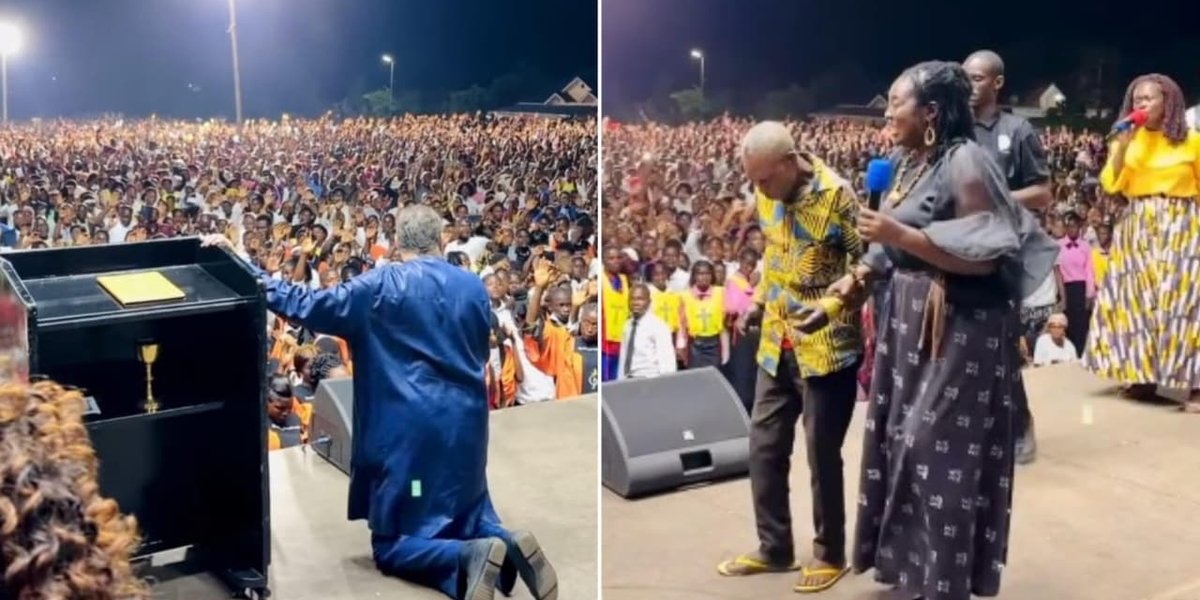 Multidão no Congo: cruzada religiosa atrai fiéis e relatos de cura.