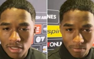 Jogador da Seleção Brasileira credita seu sucesso a Deus após amistoso.