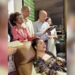 Amanda Wanessa reaparece em culto após acidente e recuperação impressiona