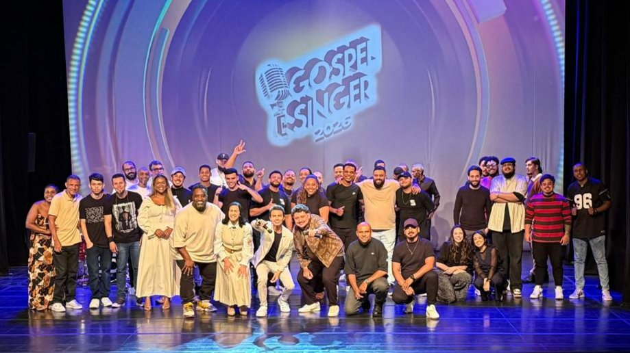 “Gospel Singer 2026” estreia na Rede Gospel em 26 de abril