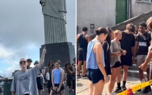 Missionária usa Cristo Redentor para evangelizar jovens no Rio