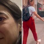 Filha de pastores faz oração emocionante pelos pais.