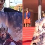 Atriz usa vestido com imagem de Jesus em Cannes e causa polêmica